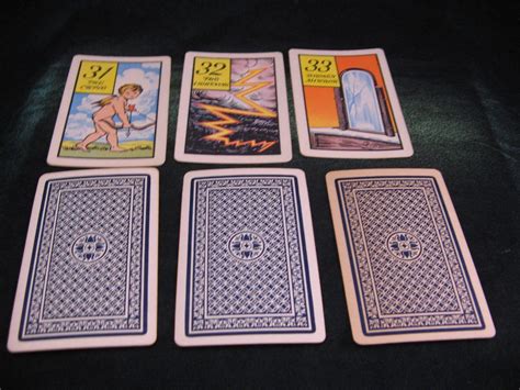 Old Gypsy Fortune Telling Game Card Deck 1940 By Whitman Publishing The 7 Hills Collector