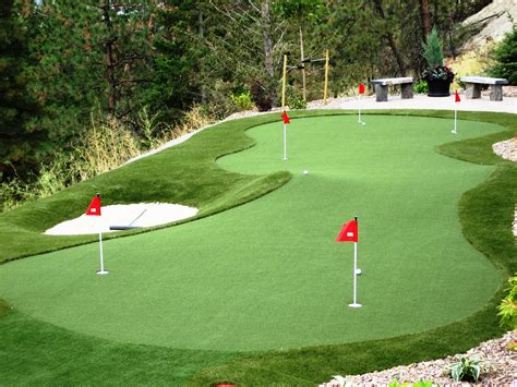 Practise Your Putts In Your Own Back Yard Turf Backyard Green