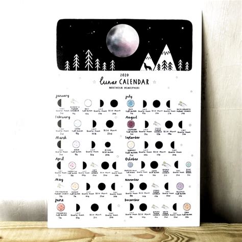 Free Printable Moon Phase Calendar 2021 See Here The Moon Phases
