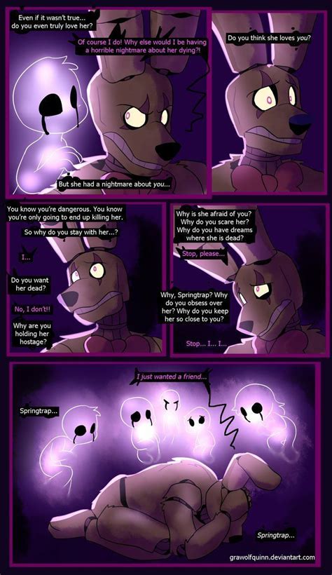 Springtrap And Deliah Comic Chapter 1 Part 2 Fnaf Sister Location