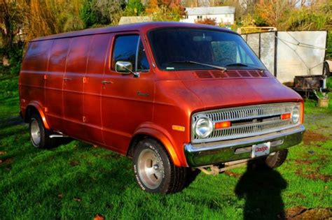 1973 Dodge Tradesman 100 Custom Moto Hauler Van Classic Dodge Other