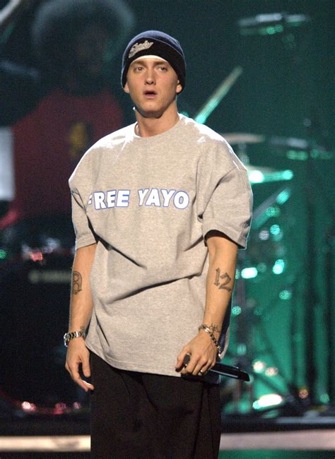 Eminem Hit The Stage At The Grammys In February 2003 Lose Yourself