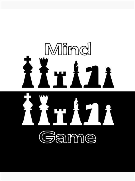 Mind Game Split Poster For Sale By Simplyme Plus Redbubble
