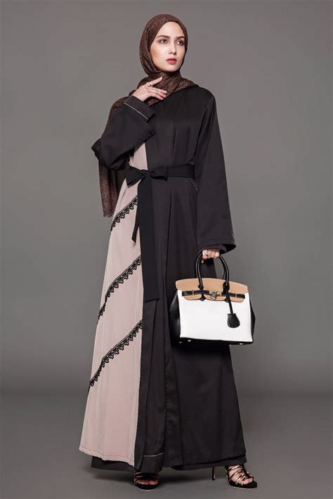 5xl plus size abaya for women lace long sleeve muslim dress islamic turkish women clothing