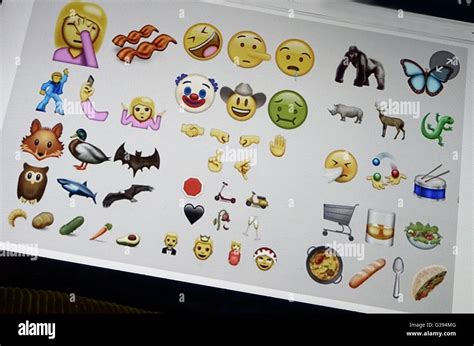 Vor Kurzem Eingeführt Messaging Emoji Symbole Juni 2016