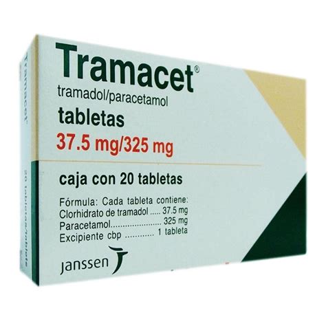 Tramacet 375 Mg325 Mg 20 Tabletas Walmart