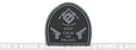 Keep Calm Pvc Morale Patch Black Tactical Gearapparel
