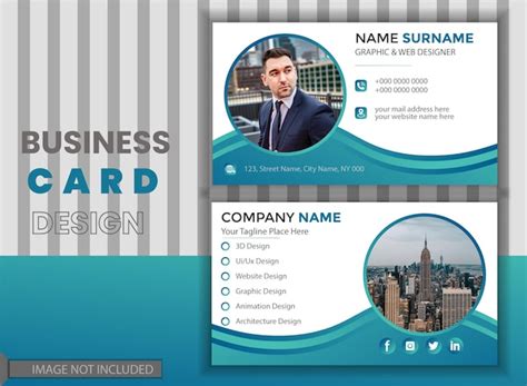 Premium Vector Business Card Design Your Own