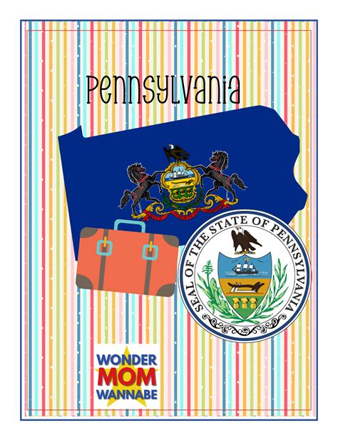 Pennsylvania Travel Guide And Activity Kit For Kids Wondermom Shop