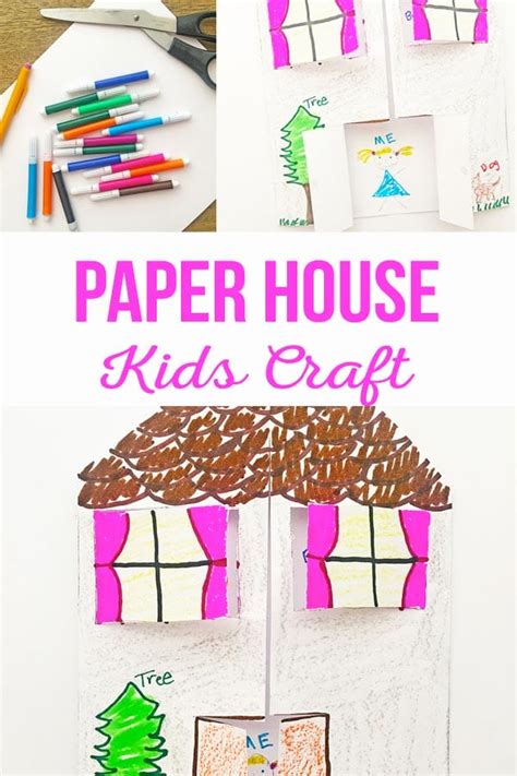Paper House Craft The Crafting Chicks