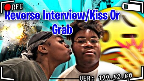 Reverse Interviewkiss😘or Grab🍑 Public Interview Youtube