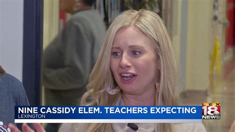 Nine Cassidy Elementary Teachers Expecting Babies Youtube
