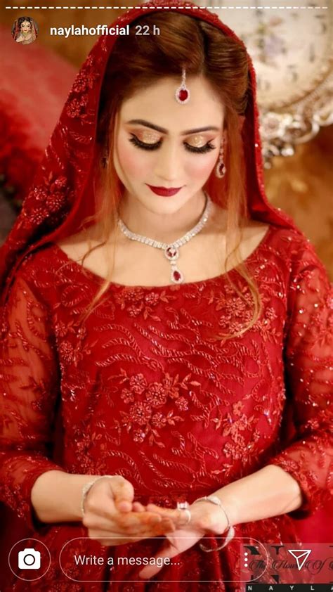 View 21 Red Pakistani Wedding Dress For Bride
