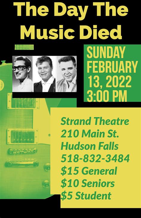 Tribute to Buddy Holly, The Big Bopper and Ritchie Valens with The Bob