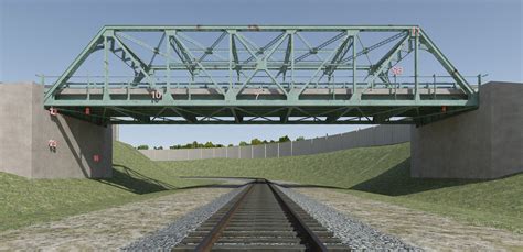 Matthew Donlan Virtual Bridge Inspection Steel Truss Bridge