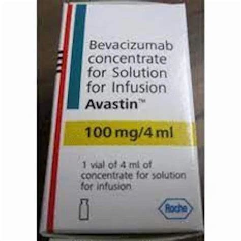 Avastin 100mg 4ml Bevacizumab Injection At Rs 32000 Pharmaceutical