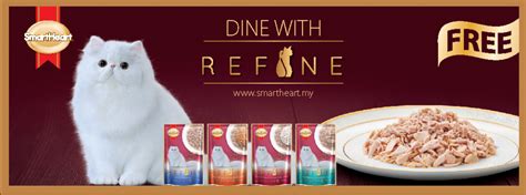 Makanan yang bergizi dan sehat untuk kucing akan membuat kucing gemuk tanpa berpenyakit. SmartHeart REFINE Tawarkan 2000 Sampel Buat Semua Pecinta ...