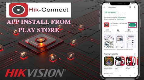 Hikvision Hik Connect Mobile App Download Install From Android Play