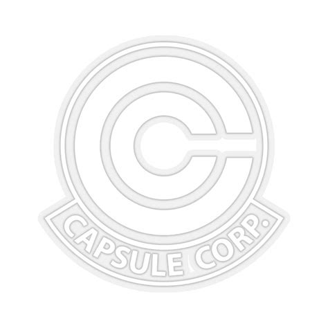 Capsule Corp Logo Sticker Etsy