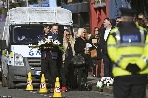 funeral of dublin gangster david byrne executed at boxing match weigh in revealed daily mail