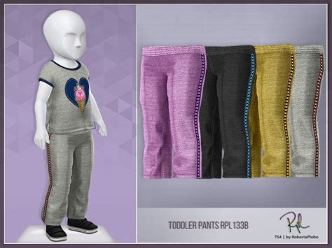 The Sims Resource Toddler Pants Rpl133b In 2022 Toddler Pants