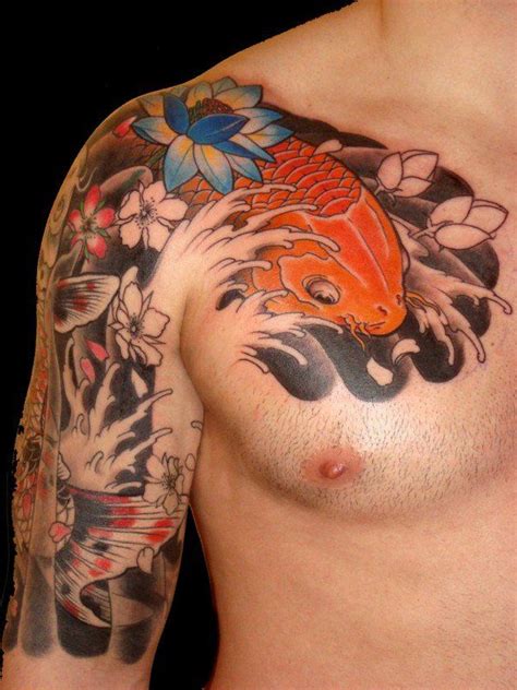 250 Beautiful Koi Fish Tattoo Designs Their Meanings Koi Tattoo