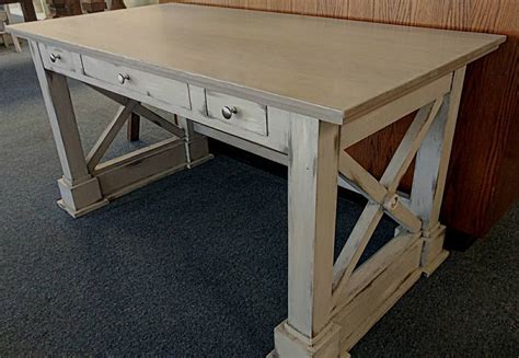 X End Desk Farmhouse Furniture Rusticfurniturefarmhouse Farmhouse