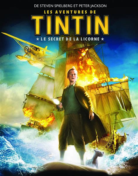 Film Tintin Le Secret De La Licorne - Jaquette/Covers Les Aventures de Tintin : le secret de la Licorne (The