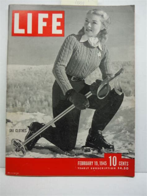 Life Magazine February 19 1945 Ebay