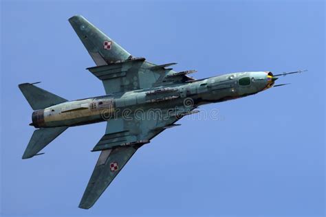 Polish Air Force Sily Powietrzne Sukhoi Su 22 Fitter Attack Aircraft