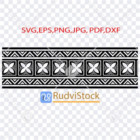 Polynesian Svg Samoan Svg Polynesian Tribal Svg Tribal Svg Etsy