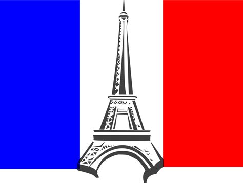 Torre Eiffel Francia Bandiera Grafica Vettoriale Gratuita Su Pixabay