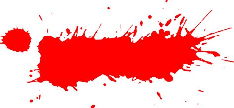 Download Hd Free Download Red Paint Splatter Png Transparent Png
