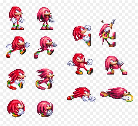 Sonic And Knuckles Logo Sprite Genesis 32x Scd Sonic Knuckles Title