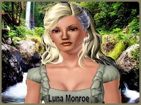 Luna Monroe The Sims 3 Catalog