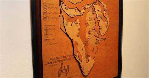 Giant Isla Nublar Topographic Map Imgur