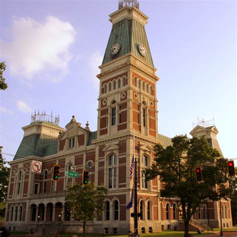 Bartholomew County Courthouse Northeast Corner Columbu Flickr