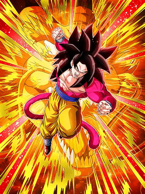 Hope Filled Strike Super Full Power Saiyan 4 Goku Dragon Ball Z