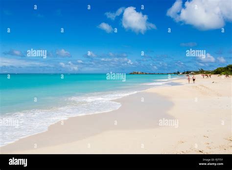 Runaway Beach On Runaway Bay By Dickenson Bay North Antigua Antigua And Barbuda West Indies