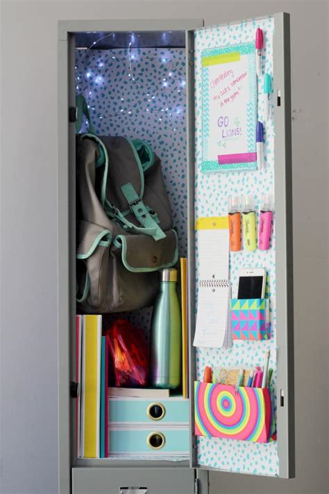 20 Locker Decorating Ideas For A Fun And Functional Space