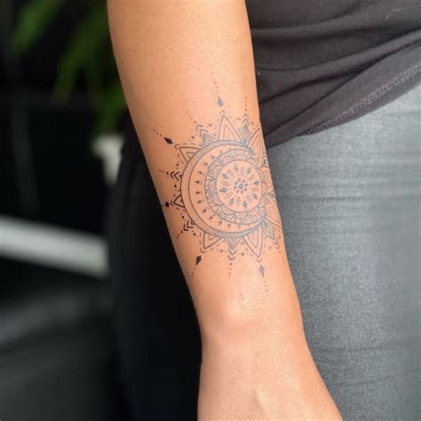10 Mandala Sun And Moon Tattoo Ideas That Will Blow Your Mind Alexie