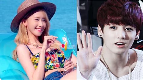 Bts Jungkook Captivates Snsd Yoona’s Attention Youtube