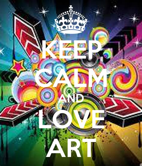 Keep Calm And Love Art Poster Lee Keep Calm O Matic