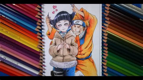 How To Draw Naruto And Hinata In Easy Way Youtube