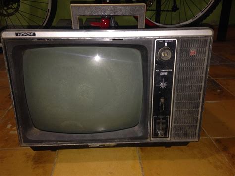 Maybe you would like to learn more about one of these? Jual TV hitam putih jadul antik lawas mrek hitachi di ...