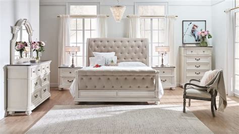 Mayfair Upholstered Sleigh Bed Value City Furniture