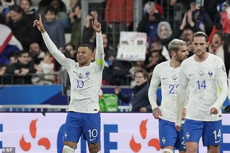 France Netherlands Kylian Mbappe Nets A Brace In His First Game As French Captain After