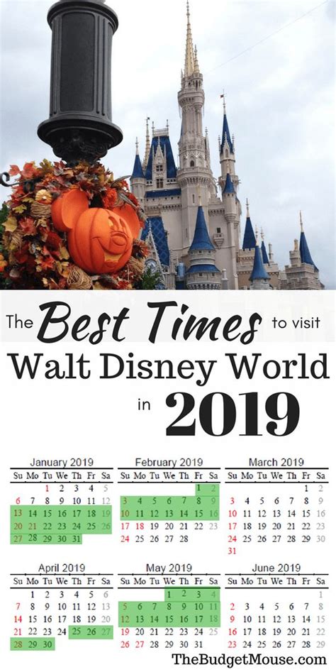 The Best Time To Go To Disney World In 2018 And 2019 Get The Best