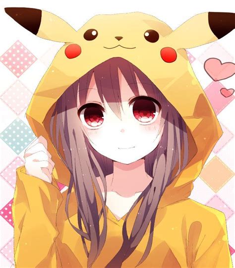 Image Result For Pikachu Anime Girl And Glasses Chica Gato Neko Anime