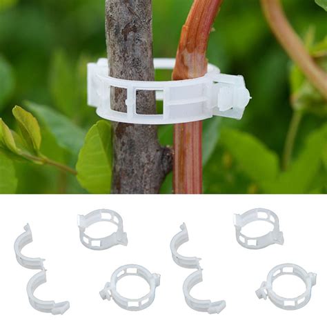 Tomato Clips Garden 50pcs 23mm Plant Support Clips For Plants